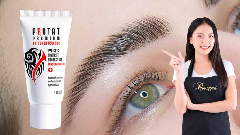 Krém Protat na hojení a péči o Microblading obočí